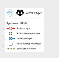 Algiers Metro Affiche