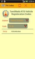 TN Vehicle Reg. Codes screenshot 2