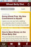 Wheat Belly Diet Tips. Poster