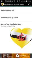 Brunei Radio Music & News Plakat