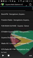 برنامه‌نما Guyana Radio Stations عکس از صفحه