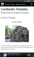 برنامه‌نما Khmer Temple عکس از صفحه