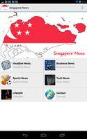 Singapore News plakat