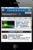 Geekler Tech News screenshot 1