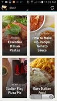 Italian Food Recipes App स्क्रीनशॉट 2