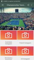 Championship Tennis 2019 App Affiche