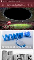European Football 2020 App Affiche