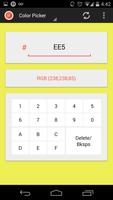 Hex Color Picker imagem de tela 2
