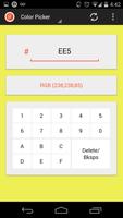 برنامه‌نما Hex Color Picker عکس از صفحه