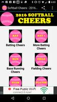 Softball Cheers - 2016 Edition Affiche