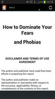 Dominate your fear and phobias تصوير الشاشة 1
