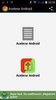 Acelerar Android تصوير الشاشة 1