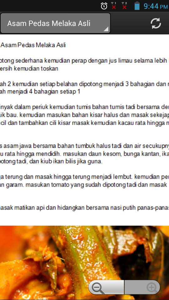 Resepi Asam Pedas For Android Apk Download