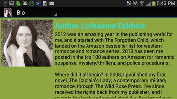 Author Lorhainne Eckhart captura de pantalla 1