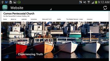 Comox Pentecostal Church screenshot 1