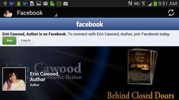 Author Erin Cawood تصوير الشاشة 2