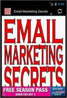 Email Marketing Secrets FREE Affiche