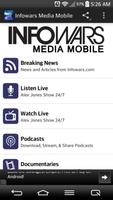 Infowars Media Mobile الملصق