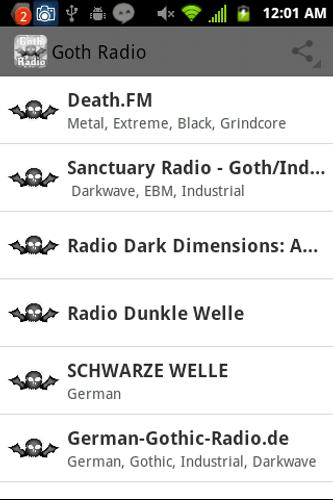 Goth Radio for Android - APK Download
