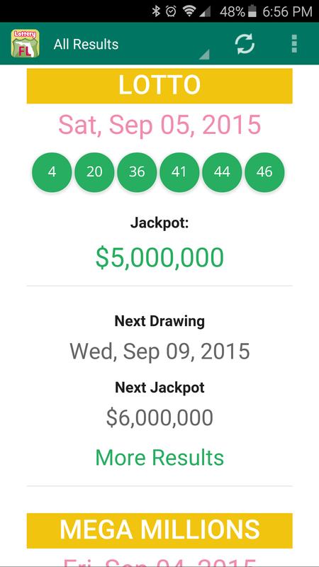 Florida Lotto Numbers Florida Lotto Numbers