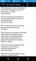 برنامه‌نما 187 Success Quotes عکس از صفحه