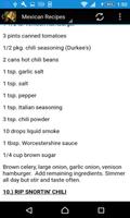 33 Free Mexican Recipes 截图 3