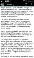 Weight Lifting Course Ekran Görüntüsü 3