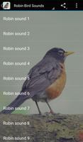 Robin Bird Sounds capture d'écran 2