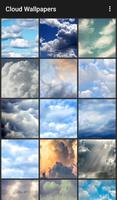 Wolken Achtergronden-poster