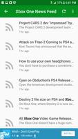 News for XBOX ONE captura de pantalla 1