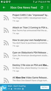 News for XBOX ONE 截图 1
