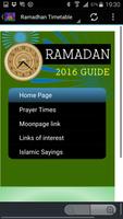 Ramadan Timetable capture d'écran 2