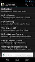 Bigfoot Ringtones screenshot 1