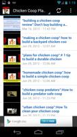 Chicken Coop Plans اسکرین شاٹ 2