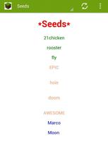 Minecraft PE Seeds 海报