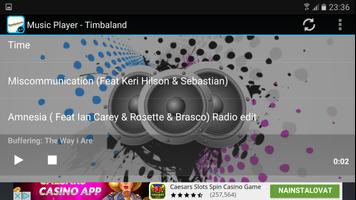Music Player - Timbaland screenshot 1