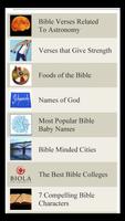 Bible Lists # 2 poster