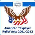 Taxpayer Relief Acts 2001-2012 icono