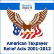 Taxpayer Relief Acts 2001-2012