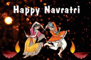 Happy Navratri Wallpapers 스크린샷 1