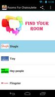Rooms For Chatroulette الملصق