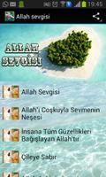 Allah Sevgisi plakat