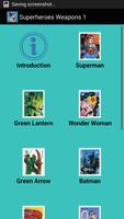 Superheroes Weapons 1 ポスター