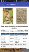 Vintage Baseball Cards capture d'écran 2