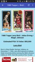 Vintage Basketball Cards capture d'écran 2