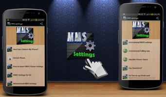 MMS settings تصوير الشاشة 2