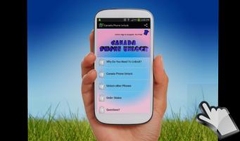 Canada Phone Unlock capture d'écran 1