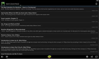 Islamic Lectures Podcast স্ক্রিনশট 1