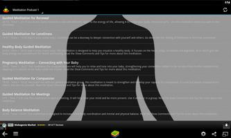 Meditation Podcast capture d'écran 1