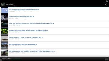 UFO Videos capture d'écran 1